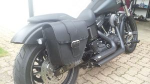 Sacoche Myleatherbikes Harley Dyna Street Bob_147